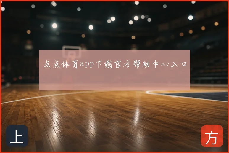 点点体育app下载官方帮助中心入口